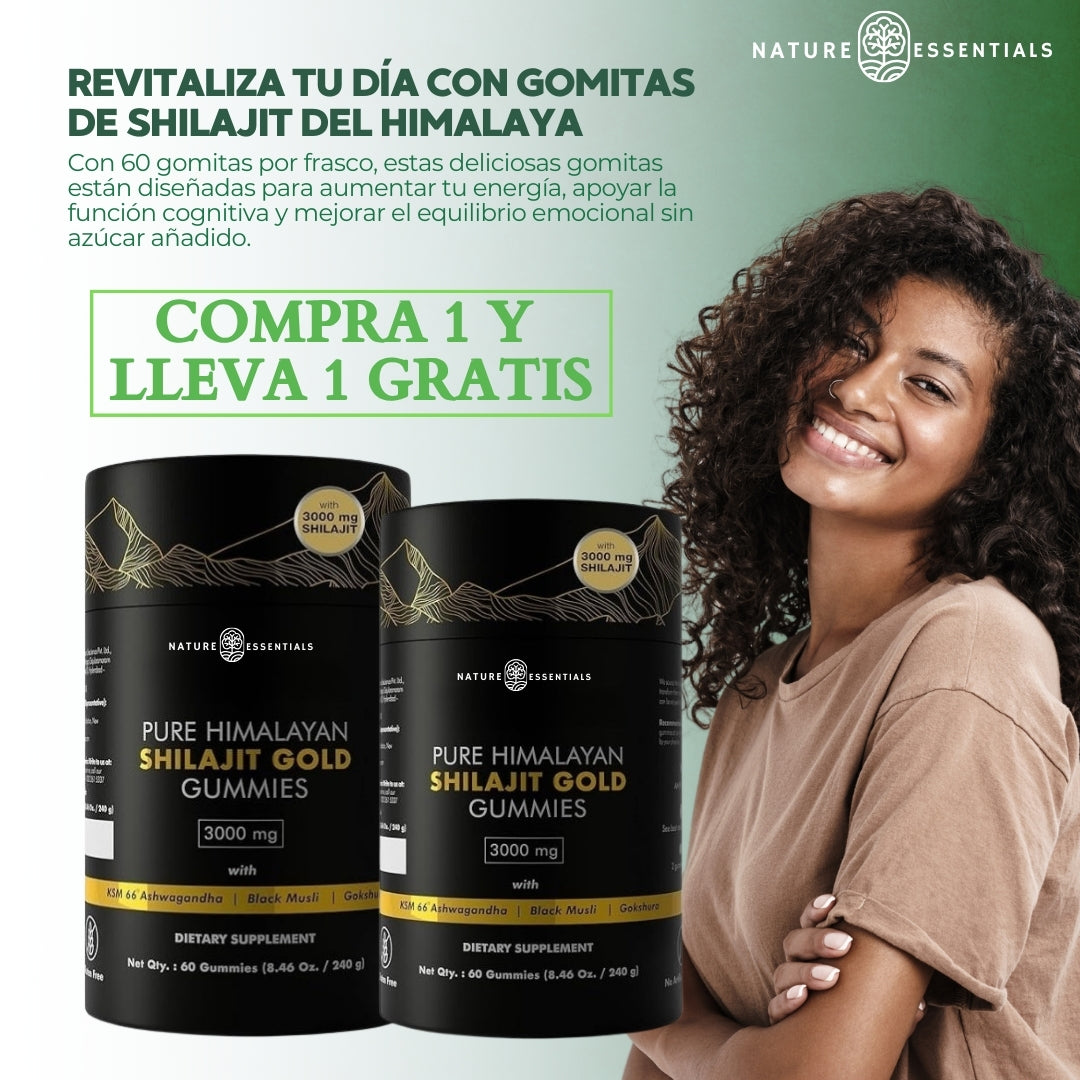 Gomitas de Shilajit del Himalaya: suplemento dietético