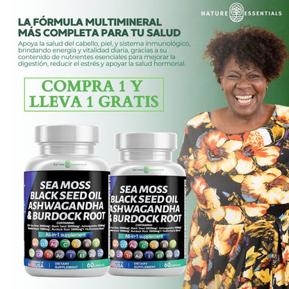 Sea Moss: Aceite de Semilla Negra