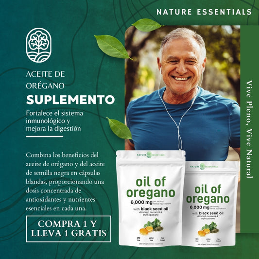 Aceite de orégano: suplemento dietético